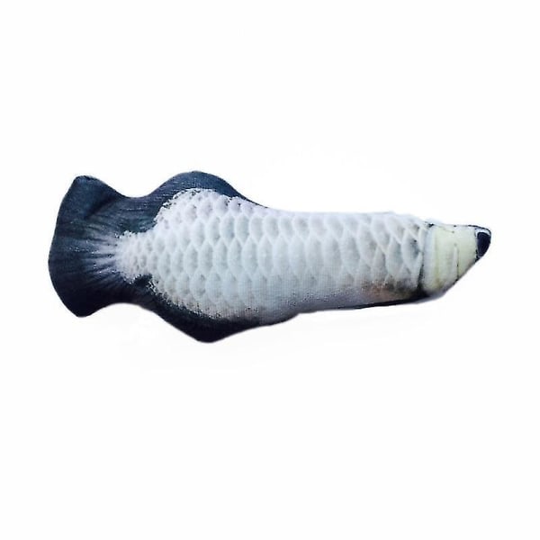 Rolig fiskform Mjuk plysch - Simuleringsfylld interaktiv leksak（3 färgade koikarp- 16 cm）