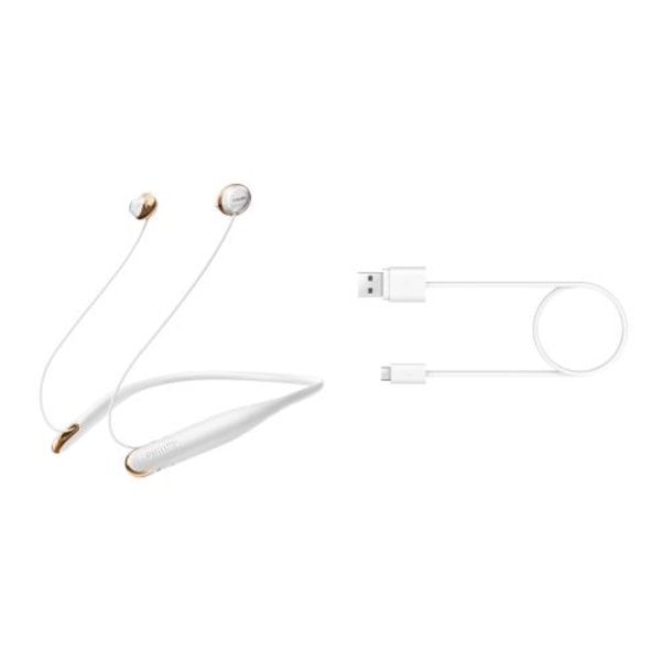 Philips Bluetooth-kuulokkeet SHB4205 Flite Hyprlite Valkoinen