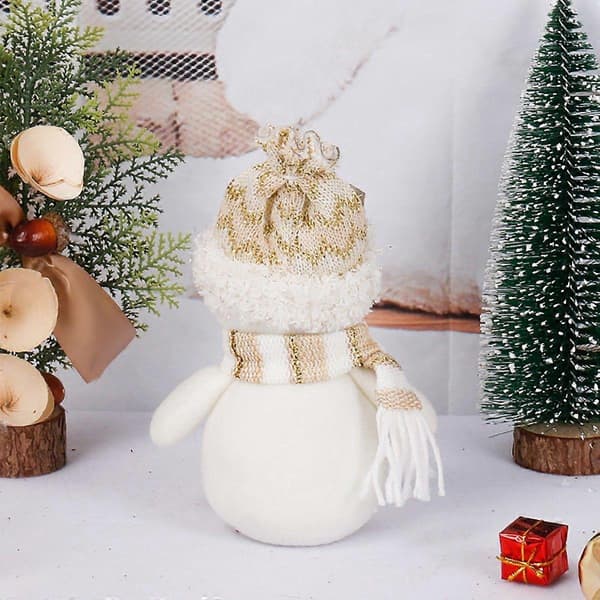 Julgransdekoration Snögubbe Jul Dekorativ Docka[HK]