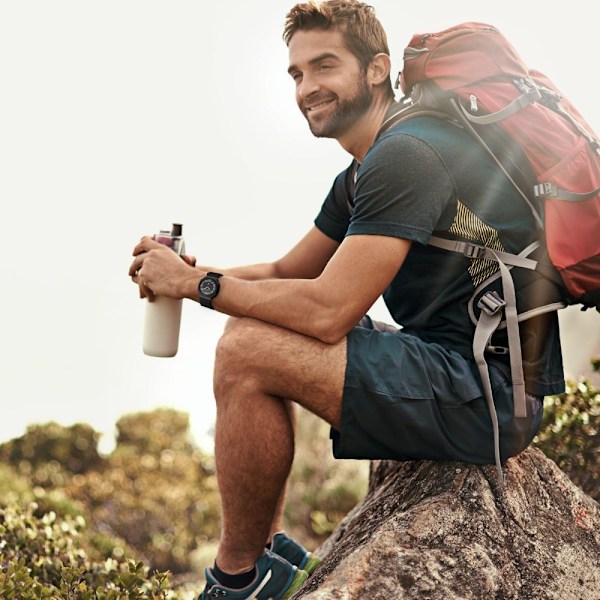 Tech-Protect Garmin Fenix 51 mm Armbånd Silikon Line Oransje 70