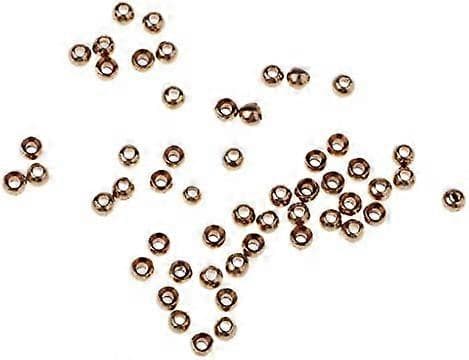 [LCS]Tenlacum Gull 23mm - 38mm Messingperler for fluebinding Messingperlehode (50100 stk) 3.8mm 50pcs