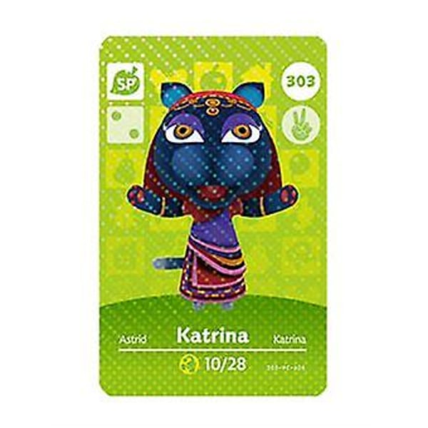 Nfc-spelkort för djurpassning, kompatibel Wii U - 303 Katrina