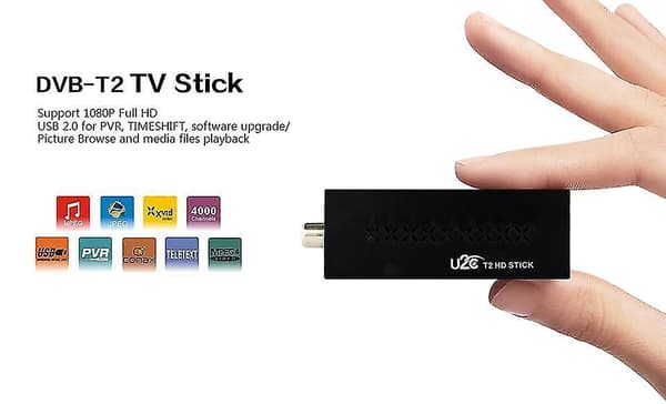 [LCS]U2C T2 105 DVB-T DVB-T2 1080P HD TV-mottakerpinne Set-Top-boks