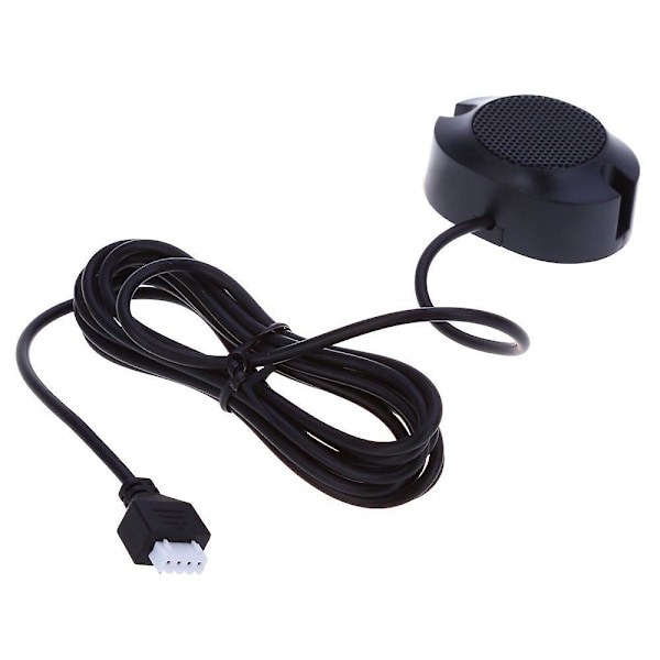 Bil Bakradar System, Buzzer Lyd, Detektionsafstand: 30~150cm, Vandtæt Sensor (22mm Diameter 2.3m Kabel) 4 Pakker X60d (sort)