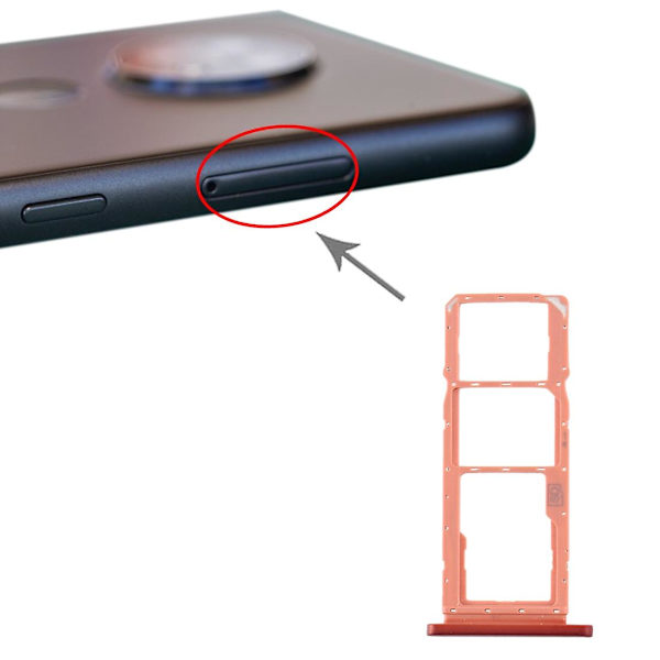 [LCS]SIM-kortsfack + Micro SD-kortsfack för Nokia 7.2 Orange