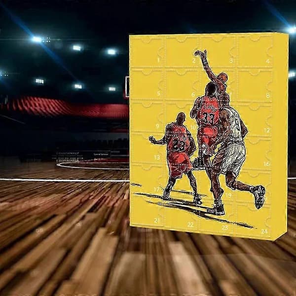 NBA Basketball 24-dages julekalender til nedtælling til juleaften i