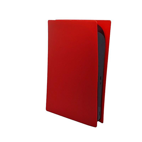 PS5 DIY byt färg skal spelkonsol utbytbar panel slitstark ombyggnad hölje skydd för Playstation 5 tillbehör Red digital