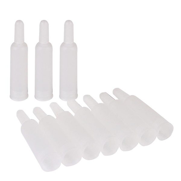 20 st/lot 2ml Emery Glasflaska Silikondroppflaska