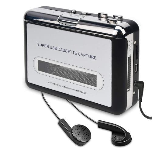 [LCS]USB kassettspiller omformer lyd til digitale MP3-filer Qumox l
