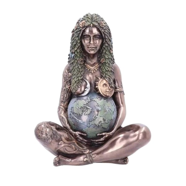 Millennial Gaia Staty, Natur Moder Jord Gravid Gaia Gudinna