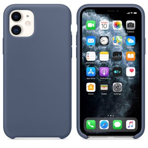 Nestemäinen silikonikuori Apple iPhone 11:lle, suojaava Dampi