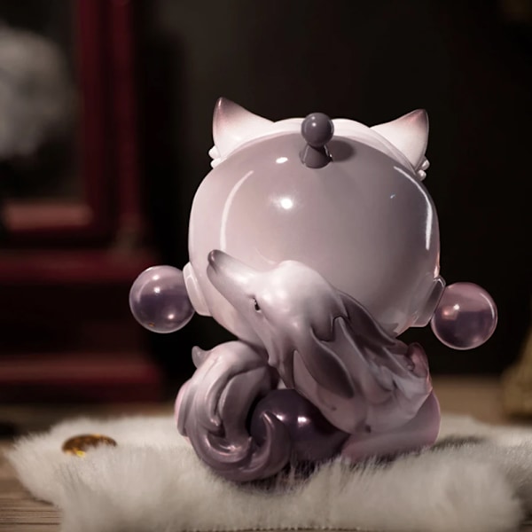 POP MART Skullpanda The Mare of Animals Series Figurfigurer, DIMOO Blind Box Samleleker (Tilfeldig Én)