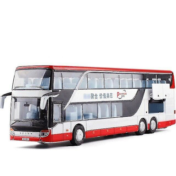 1/32 Legert Diecast Dobbeldekkerbuss Modell