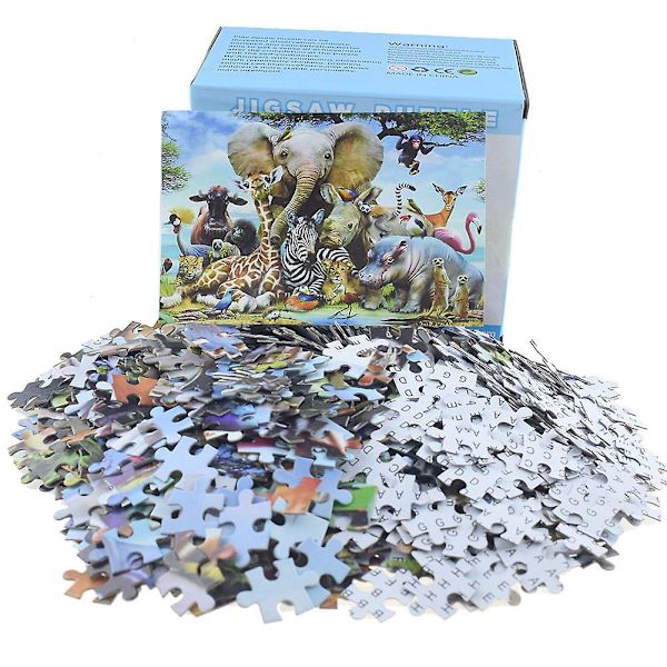 1000 Bitar Pussel Vuxen Återvunnet Material Pussel Avkoppling Meditation London