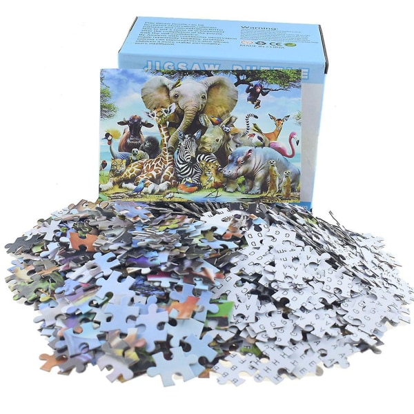 1000 Brikker Puslespill Voksen Resirkulert Materiale Puslespill Avslapning Meditasjon London