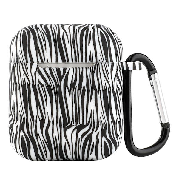 Kreativt silikoneetui til Airpods 2 Zebra
