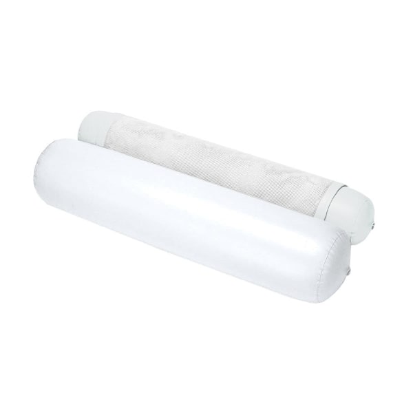 Bademadras med tynd midterdel - white