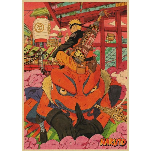 Affiche imprim¨¦e HD Naruto Uzumaki Anime - 51,5 x 36 cm (St