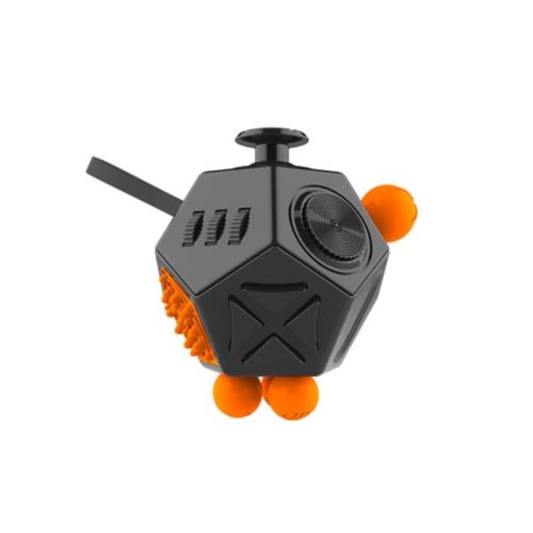 Sett med 3 Fidget Cube Anti Stress Terninger for Fidgeters, Anxie