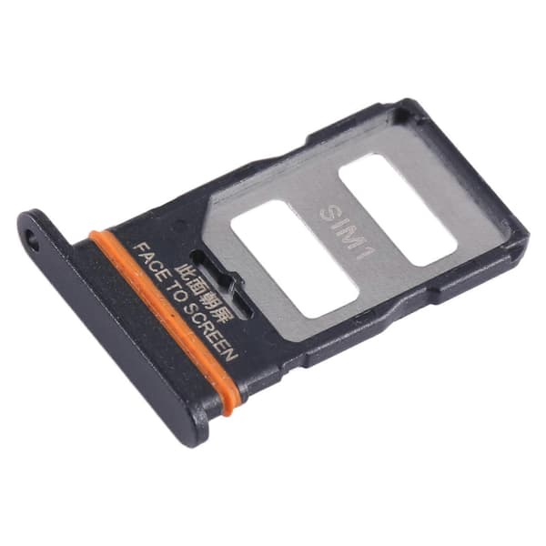 [LCS]För Xiaomi Redmi Note 12 Pro 5G SIM-kortsfack + SIM-kortsfack Black