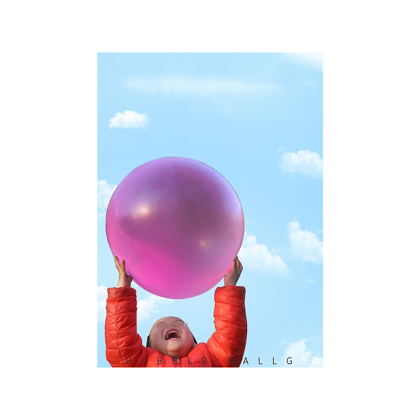 Swotgdoby Water Bubble Toy Ball, uppblåsbar vattenfylld boll, S