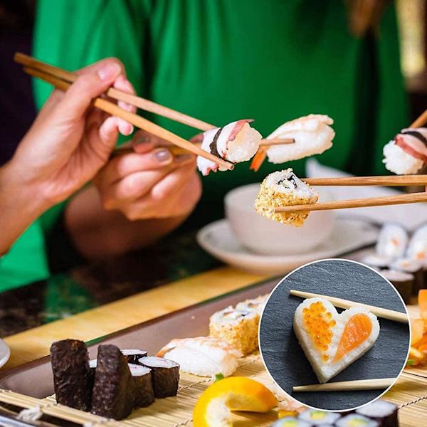 Hjemmelavet Sushi Fremstillingssæt, 11 stk. DIY Køkken Sushi Forme Sushi T
