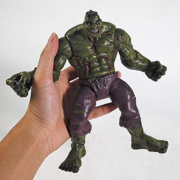 Marvel-zombie Hulk Pvc-figur, samlarleksak, Brinquedos-modell