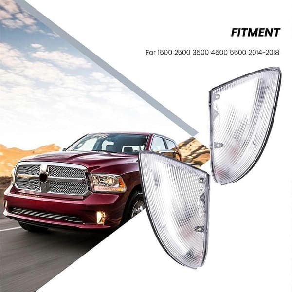 1 par bakspejlslys kompatibelt med Ram 1500 2500 3500 2014-2018
