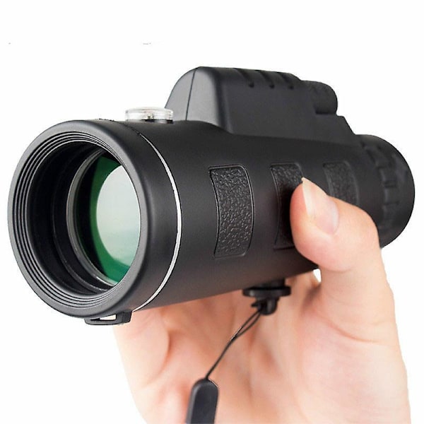 Mini HD 40x60 Monokulär Dag- och Nattkikare Portabel Utomhus Jakt Camping Fågelskådning Resekikare