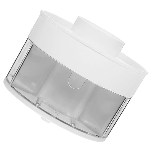 Gennemsigtig Roterbar Penneholder Makeuppensel Organizer til Skrivebordsopbevaring