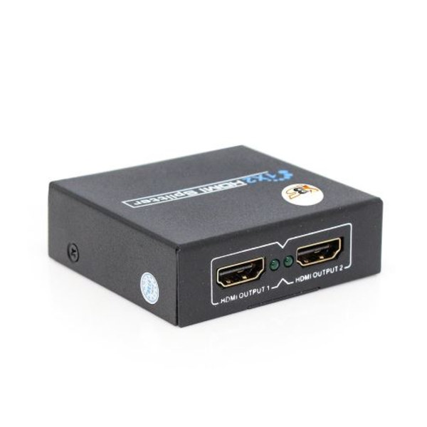TBS? 2215 HDMI Splitter 1 ingång 2 utgångar 1x2 - Multiplikator på 2