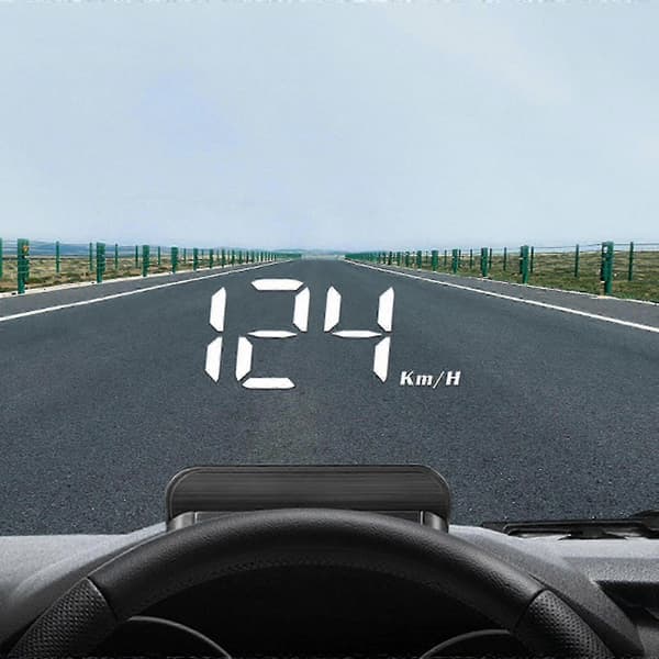 [LCS] Head Up Display, Bil Universal Gps Hud, Speedometer Usb Interface, Hastighed, Kørselsretning, Overhastighed, Ryd Fejlkode, Til Alle Køretøjer