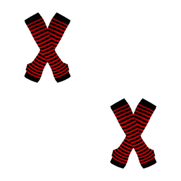 1/2/3/5 Polvisukat Paksuille Reisille Helppo Pukea ja Tehdä Punainen ja Musta 2Set Red and black