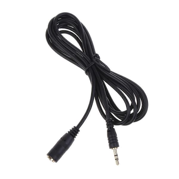 150cm/300cm lydkabel 2,5 mm han til hun jack forlængerledning AUX-kabel 3m