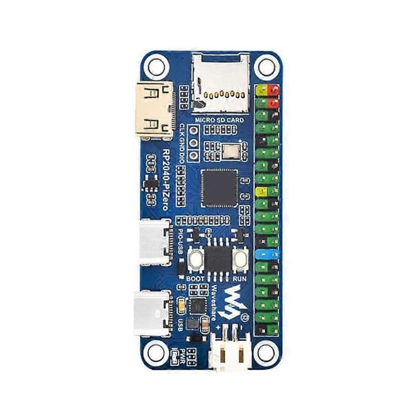 Waveshare för Raspberry Pi RP2040 PiZero utvecklingskort med fodral DVI-gränssnitt Python-programmering dubbelkärnig processor