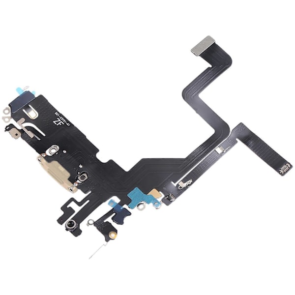 [LCS]【Ny】 For iPhone 14 Pro ladeport flexkabel Gold