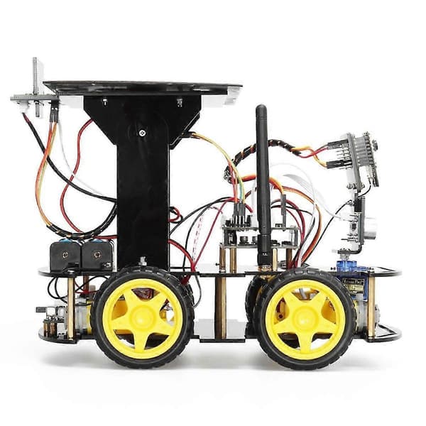 Programmerbar robotbilssats för professionell ESP32 Cam Solar Tracking och laddningssats DIY elektronikprojekt