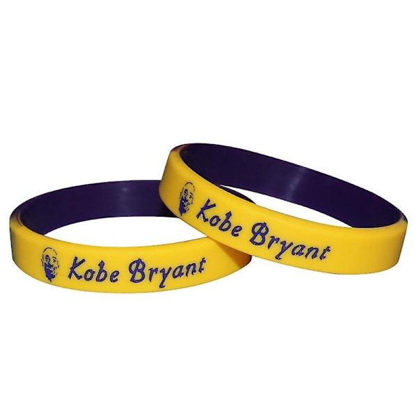1 st Basketarmband för män Utomhussport Gummi Elastiskt Silikon Armband Smycken Souvenir för Pojke Fan Gåva