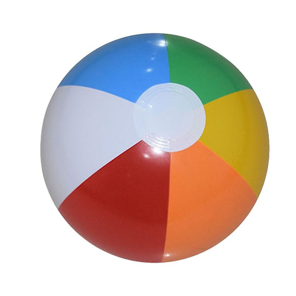 5 stk. Oppustelige Flerfarvede Regnbue Oppustelige Store og Små Strandbolde til Pool Sommerfester 40CM