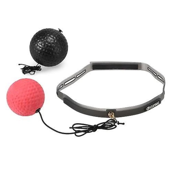 Boksning Reflex Bold 2 Niveauer Pouching Bold med Svedbånd til Com