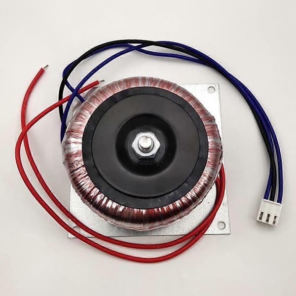[LCS] Dobbelt 15V Kobber Toroidal Transformer Strømforsyning Dobbelt Strømforsyning Loop Transformer til Effektforstærker Red