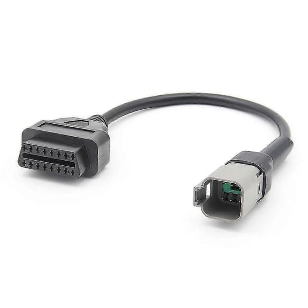 CAN AM UTV diagnostisk kabel 6-benet til 16-benet OBD2 scanneradapter Black