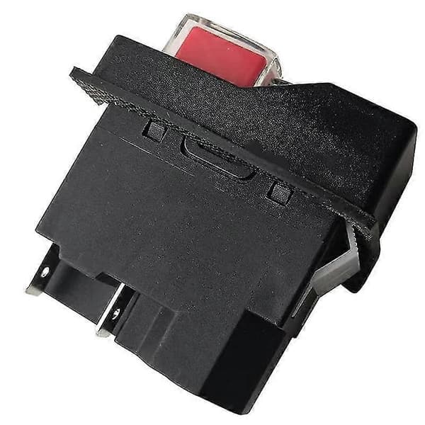 Elektromagnetiska brytare Tryckknappsbrytare för trädgårdsredskap Kjd17 220v 4-stift -terminaler