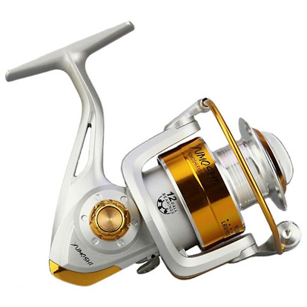 Fiskerulle 12bb 5.5:1 Metallspole Karp Bas Fiskeutrustning Spinnrulle Fiskhjul Tillbehör 5000