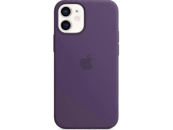 [LCS] Silikon iPhone 12 Mini-deksel med MagSafe - Beskyttende Støtsikkert Deksel Light Purple