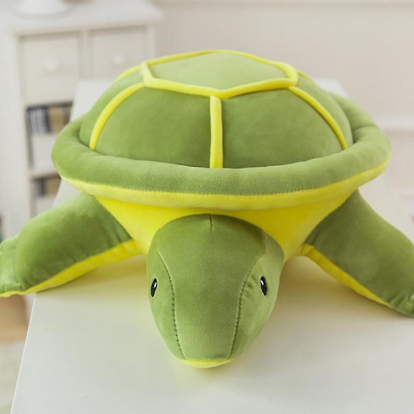Mjuk plysch havssköldpadda stoppade marina djur sköldpadda leksaker docka present 45cm