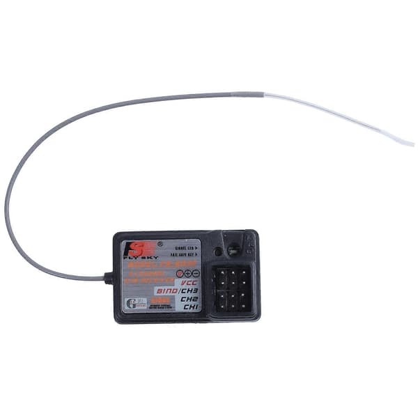 [LCS]-GR3E 3CH 2.4GHz mottaker GT2 GT3 GT3B GT3C GR3C RC bilbåt black