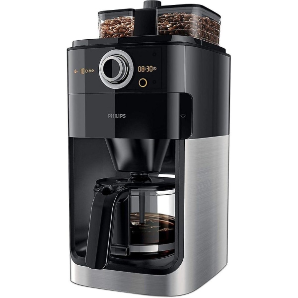 Philips Grind and Brew Filter kaffebryggare black