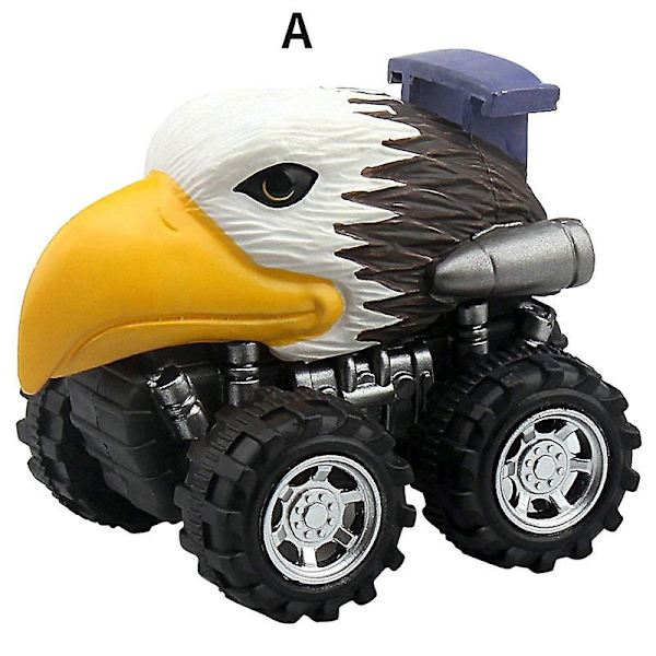 Dinosaurusmalli Mini Leluauto Auton Takana Lahja D