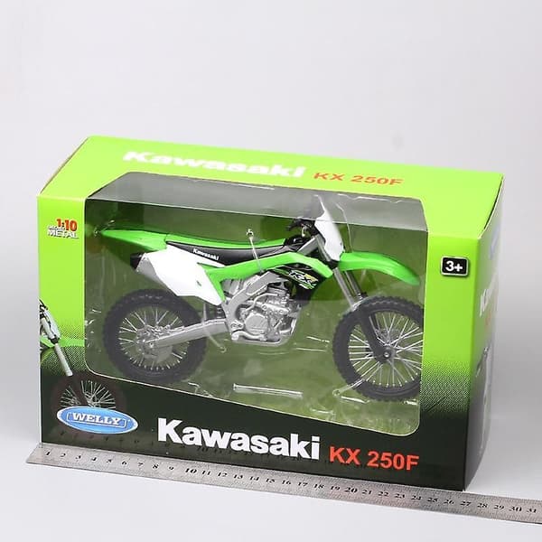 [LCS] 1:10 skala stor Kawasaki KX 250F Motocross